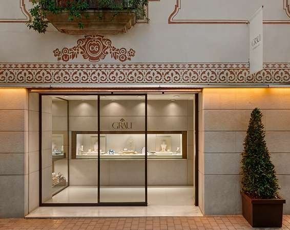 Fachada de Joyería Grau en Lloret de Mar