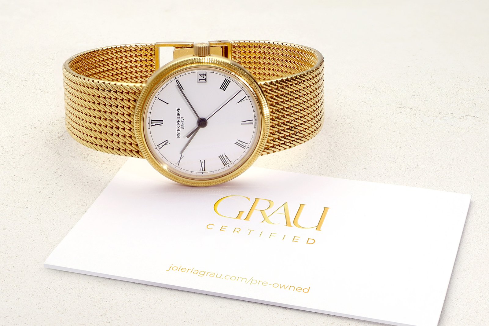 Reloj pre-owned con certificado Grau